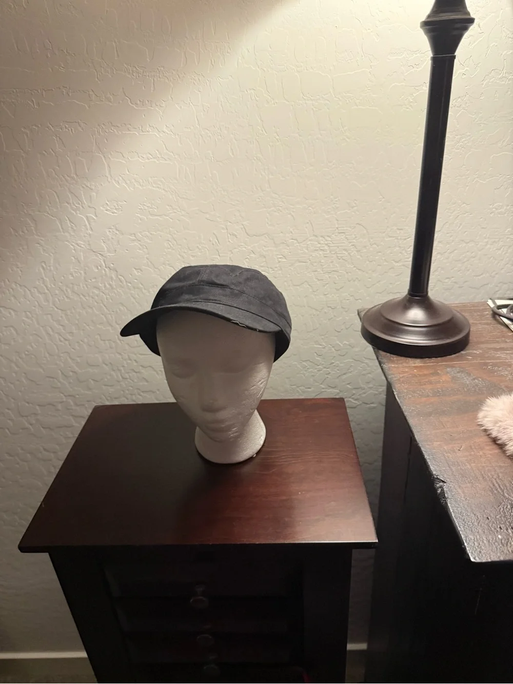 Black Casual Cap - Classic Solid Color Hat